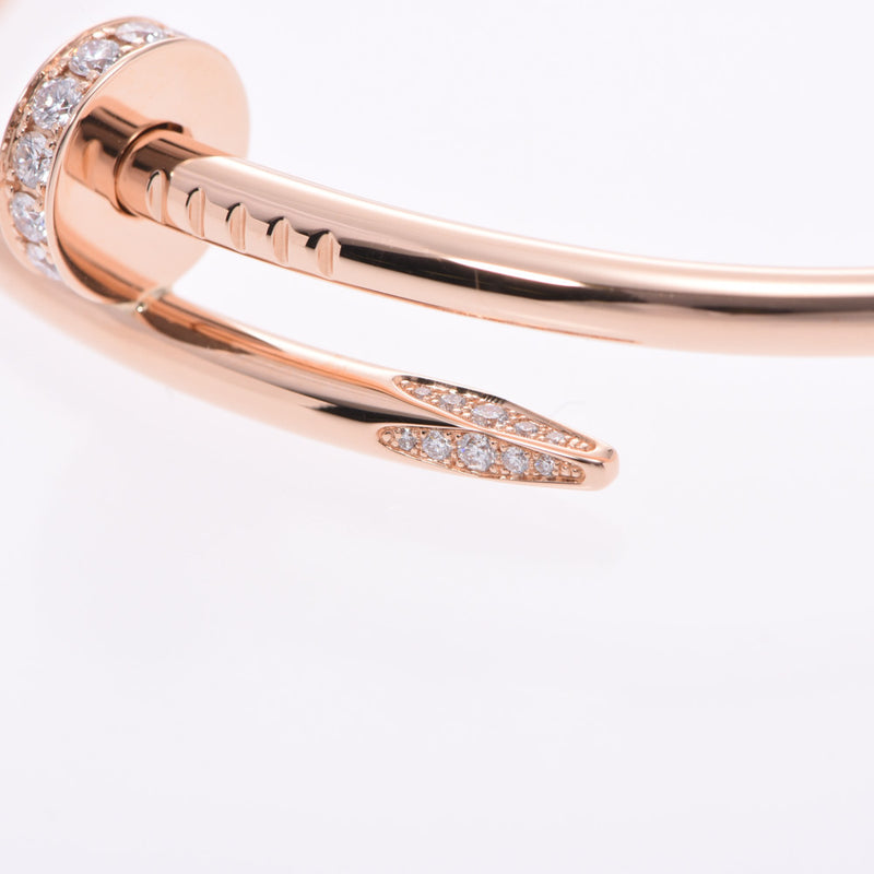 カルティエジュストアンクル ブレスレット ダイヤ ＃16 レディース