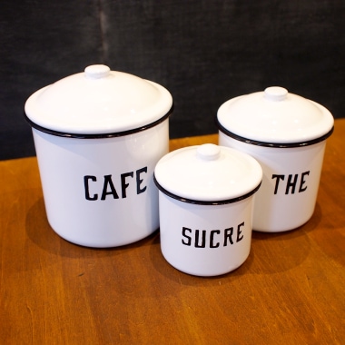 Many マニープロヴァンスホーローキャニスター➕ホーローバット3点セット 楽天市場】[1月16日〜2月20日 P15倍]ホーロー キャニスター 750ml 陶器