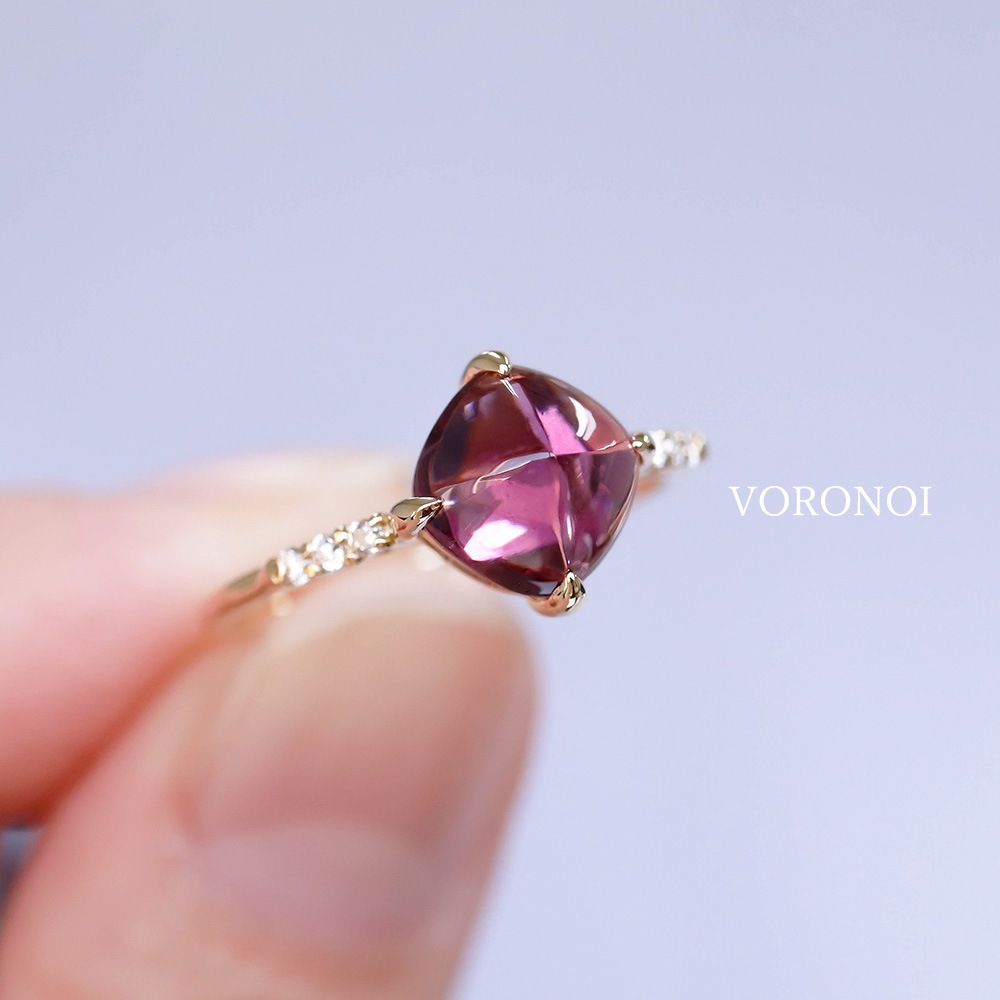 数量限定】MINAMO-Sugar- ロードライトガーネット K18