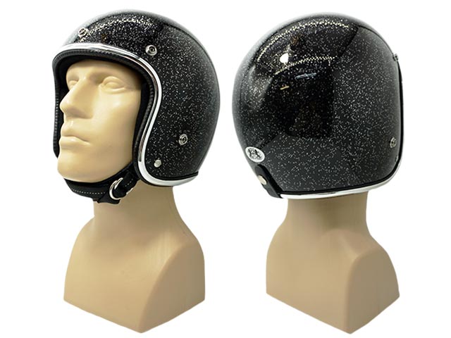 No Budz/ノーバッズ】「Glitter 3/4 Helmet/グリッター3/4ヘルメット