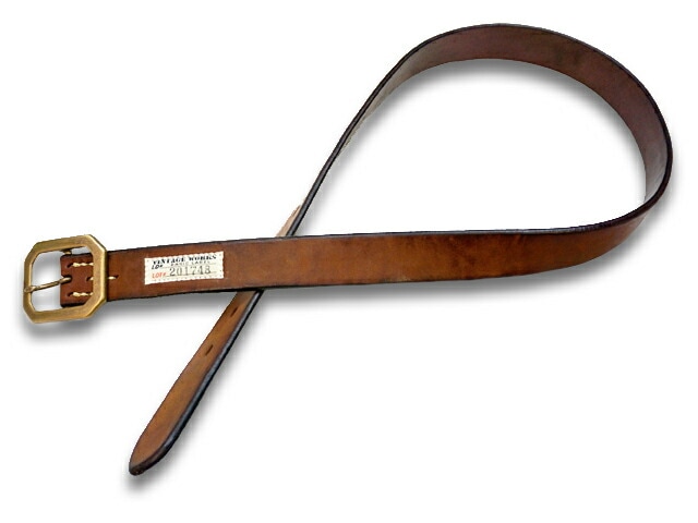全2色【Vintage Works/ヴィンテージワークス】「Narrow Benz Belt”5726