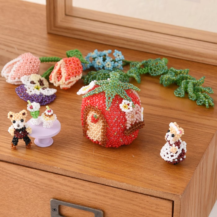 小さいビーズトリオ・コラボキットvol.3～なかよし♪列車ごっこ2