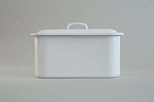 レクタングル キャニスター （野田琺瑯×にちにち道具） | 保存容器