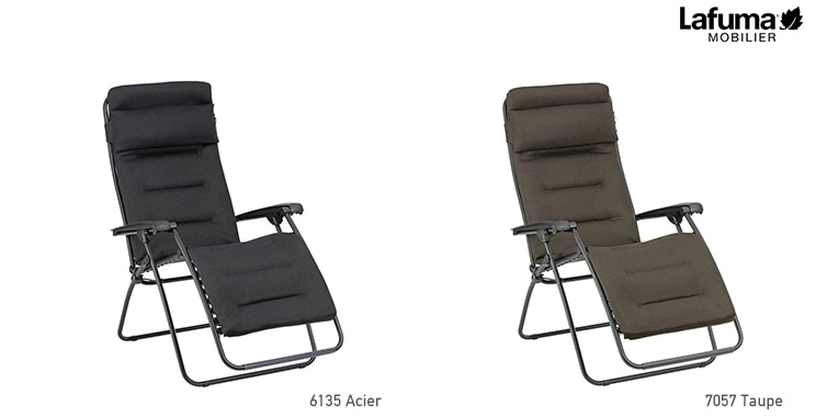 ラフマ RSX CLIP AirComfort リクライニングチェア｜ Lafuma LFM2058