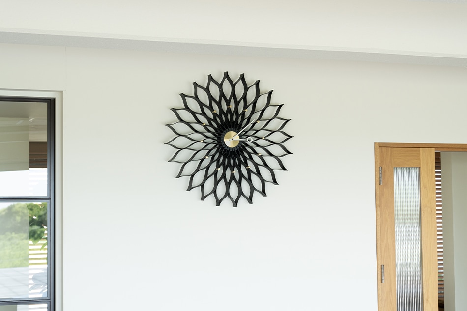 Sunflower clock（サンフラワークロック）/Vitra（ヴィトラ）/George