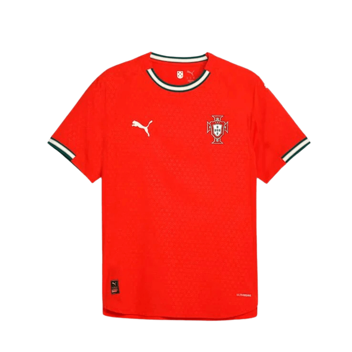 Puma Men's FPF Portugal Home Authentic Jersey | 78076601 - Goal