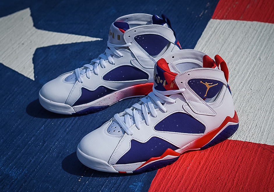 Nike Air Jordan 7 Retro Olympicの8/6に国内販売決定【直リンク有り