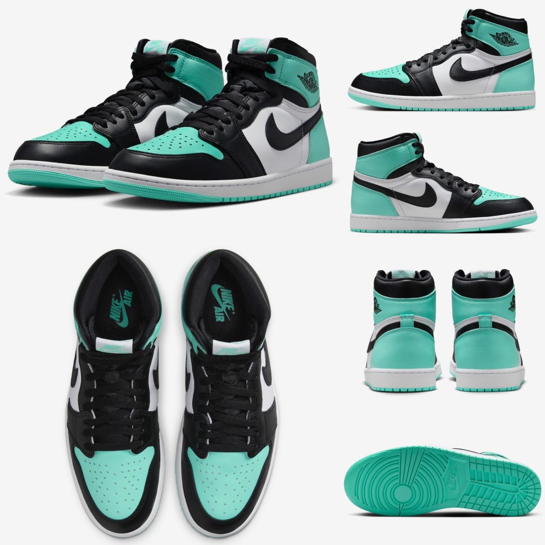 NIKE AIR JORDAN 1 RETRO HIGH OG GREEN GLOWが4/27に国内発売予定