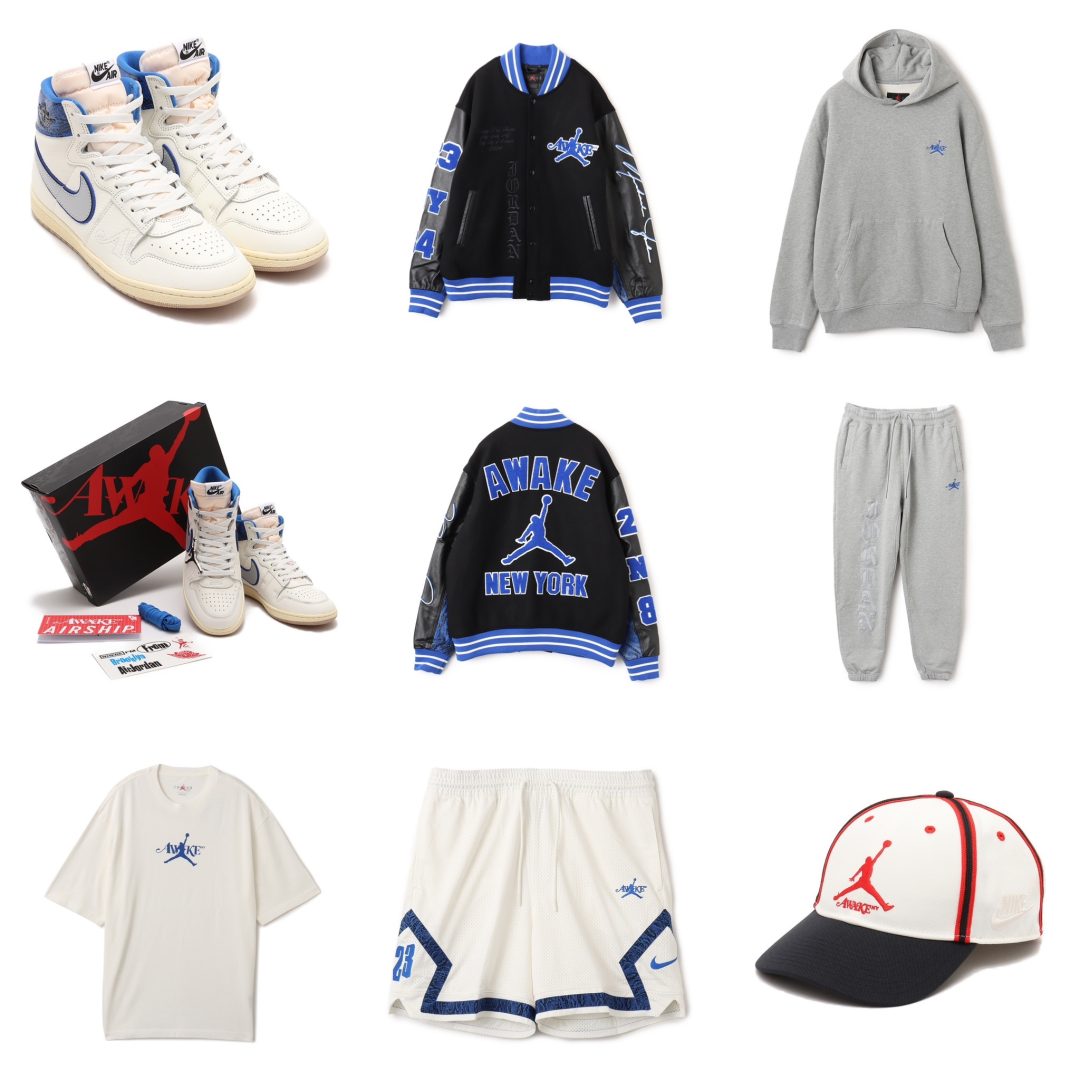 AWAKE NY × NIKE JORDAN AIR SHIP GAME ROYALが11/20に国内発売予定