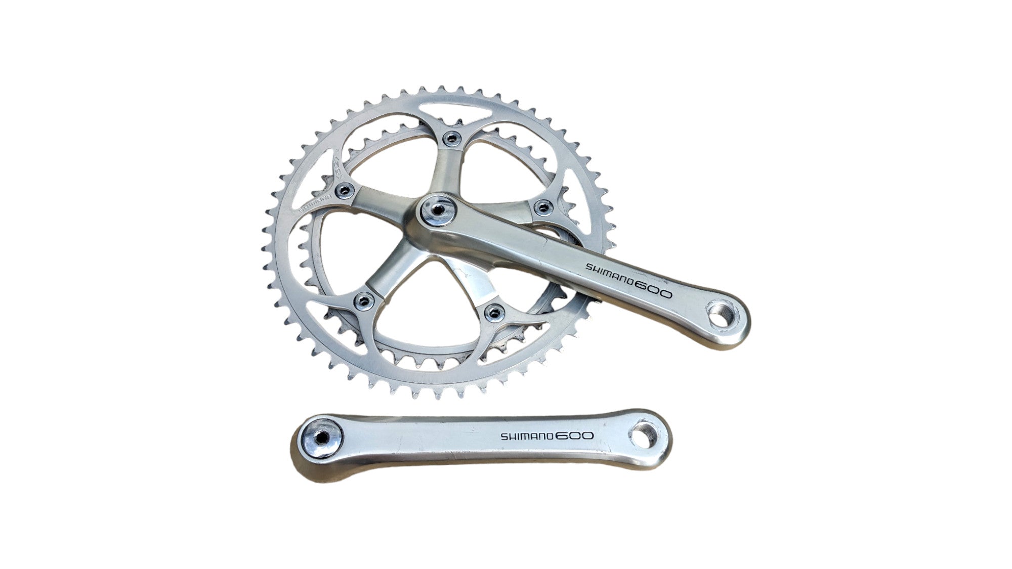 Shimano 600 EX FC-6207 Crank Set – Goldensteelcycles