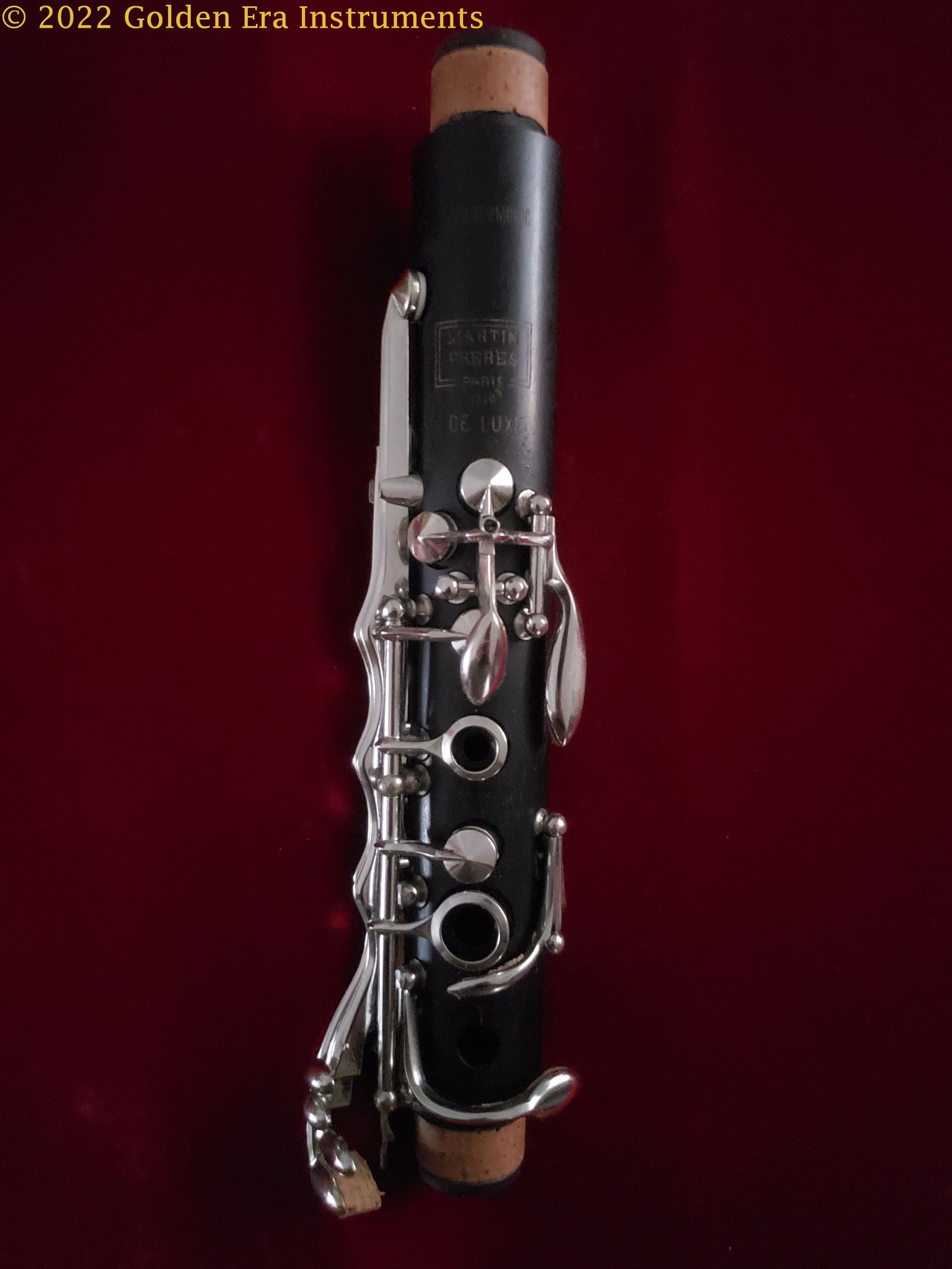 Martin Freres 1740 France Philharmonic Deluxe Clarinet – Golden