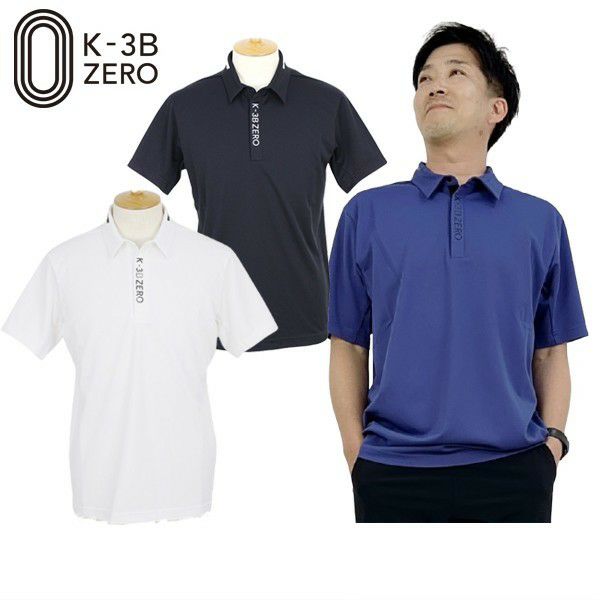 K-3B】新品 タグ付き ゴルフウェア ユニセックス 黒 半袖 ケース