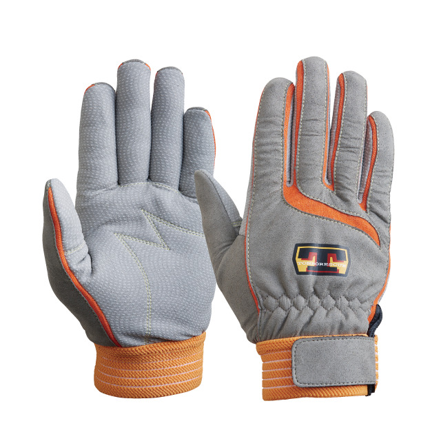 トンボレスキュー 耐切創手袋 アラミド繊維 人工皮革 手首ゴム