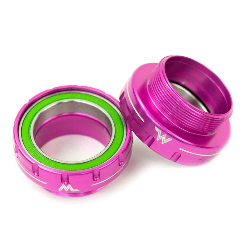 WHITE INDUSTRIES* BSA bottom brackets (pink) - BLUE LUG GLOBAL