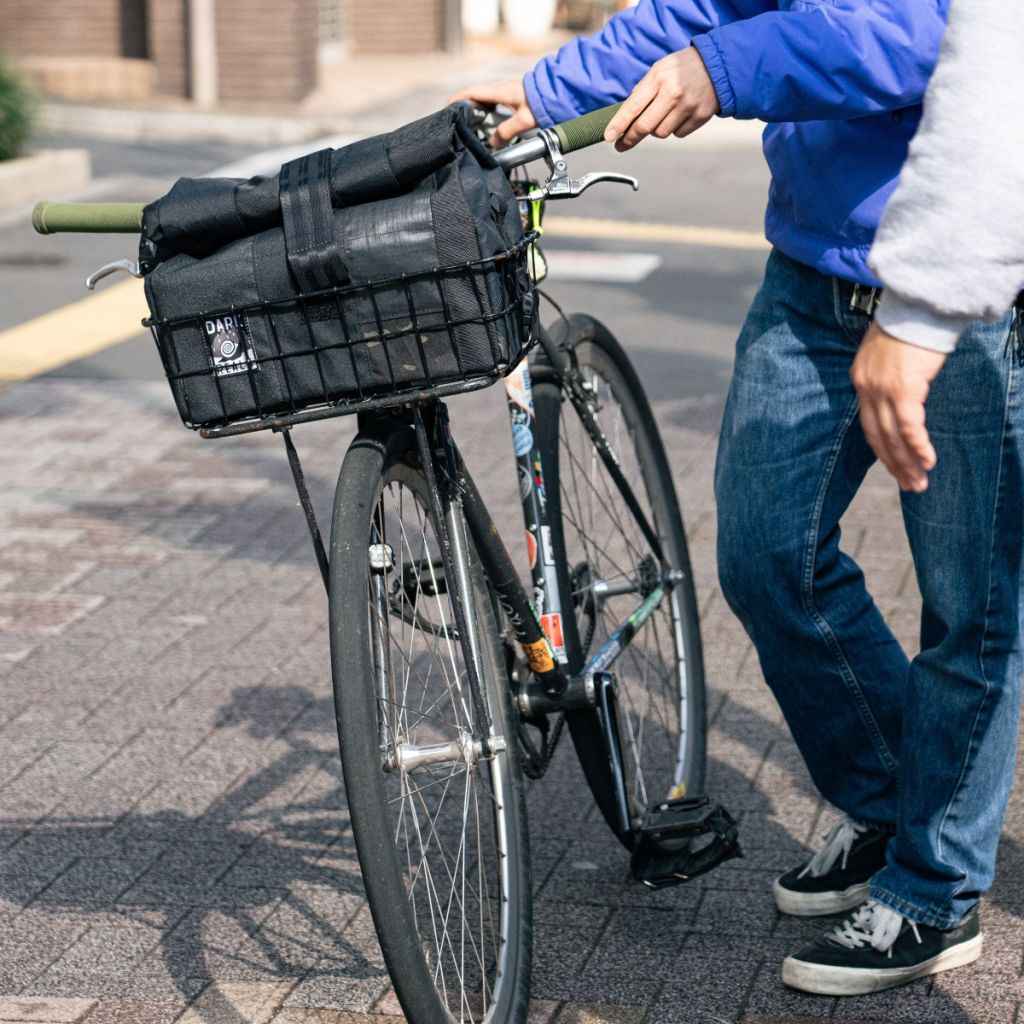 REALM* wald 137 basket bag (ecopak olive) - BLUE LUG GLOBAL ONLINE