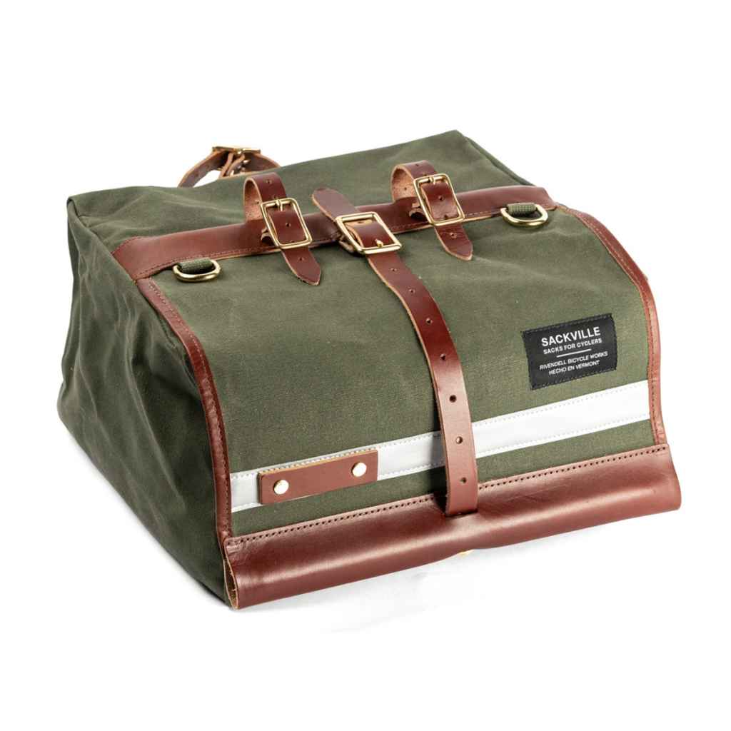 RIVENDELL* sackville bagboy saddle bag (olive) - BLUE LUG GLOBAL