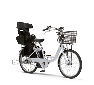 子供乗せ電動アシスト自転車「PAS Crew」2022年モデル ～安心感は