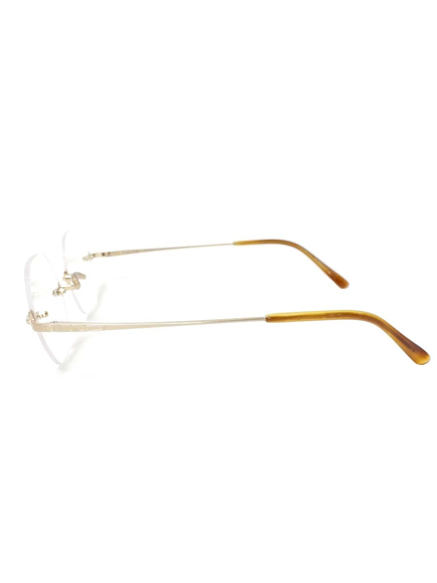 金子眼鏡 VINTAGE KV-99 メガネ ゴールド リムレス ブリッジ一山タイプ