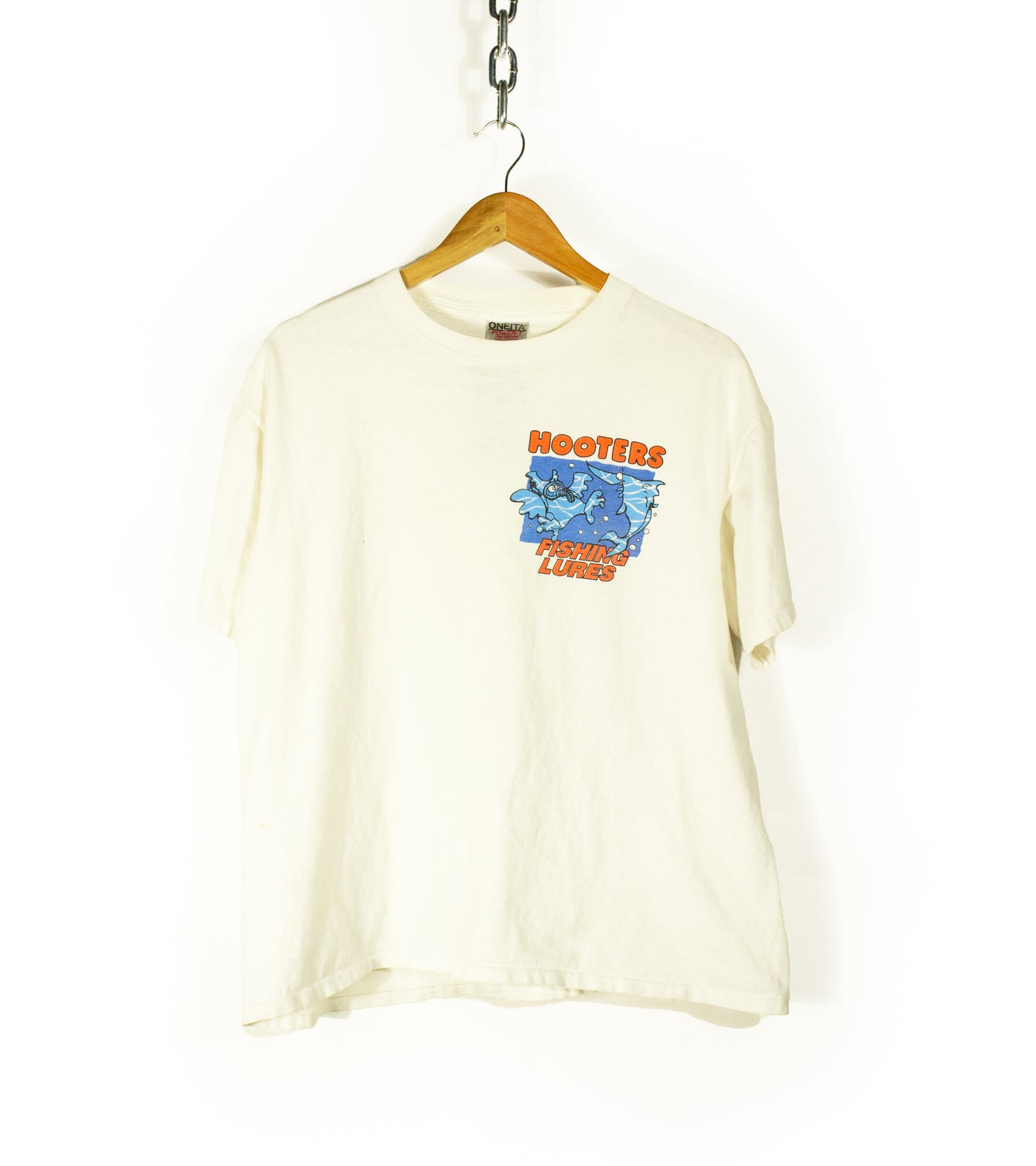 Vintage 90s Hooters Fishing Lures T-Shirt – Grateful Threads