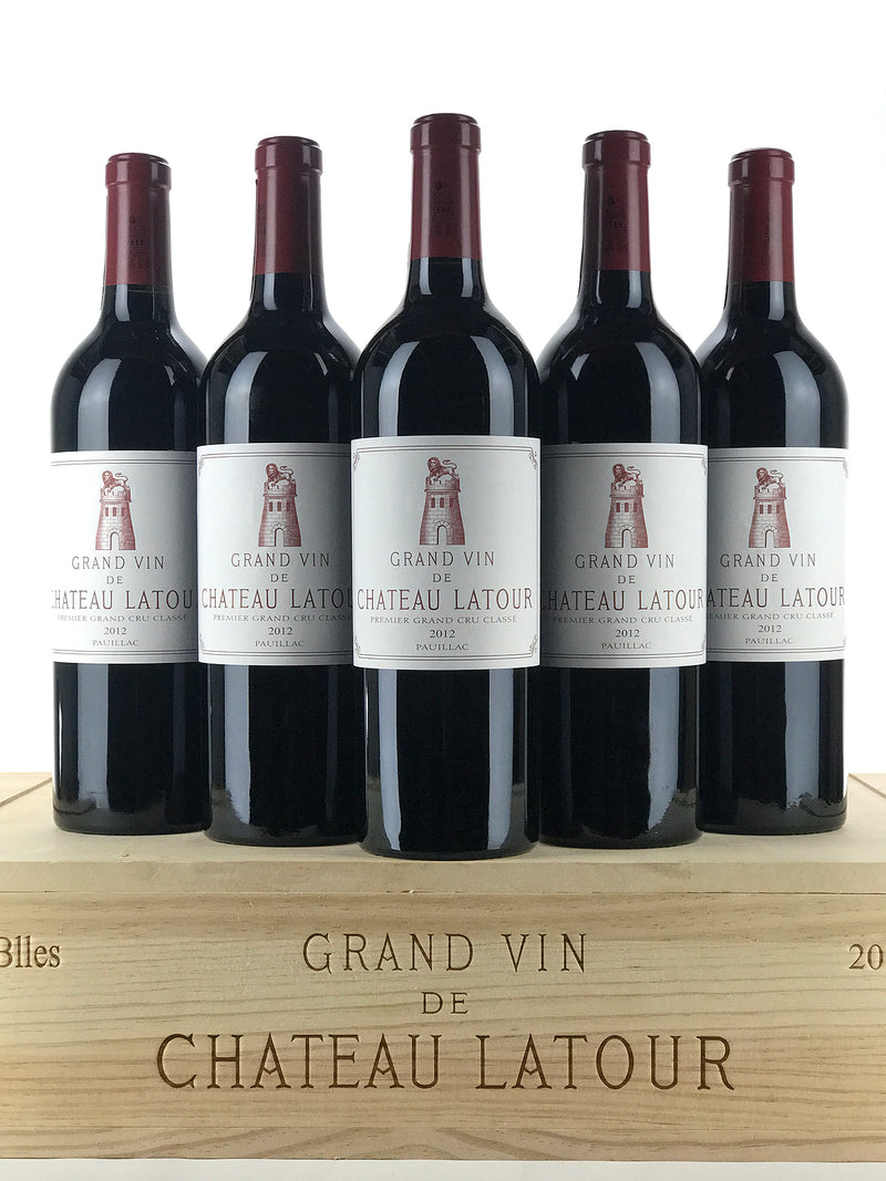 2012 Chateau Latour, Pauillac, Case of 6 btls