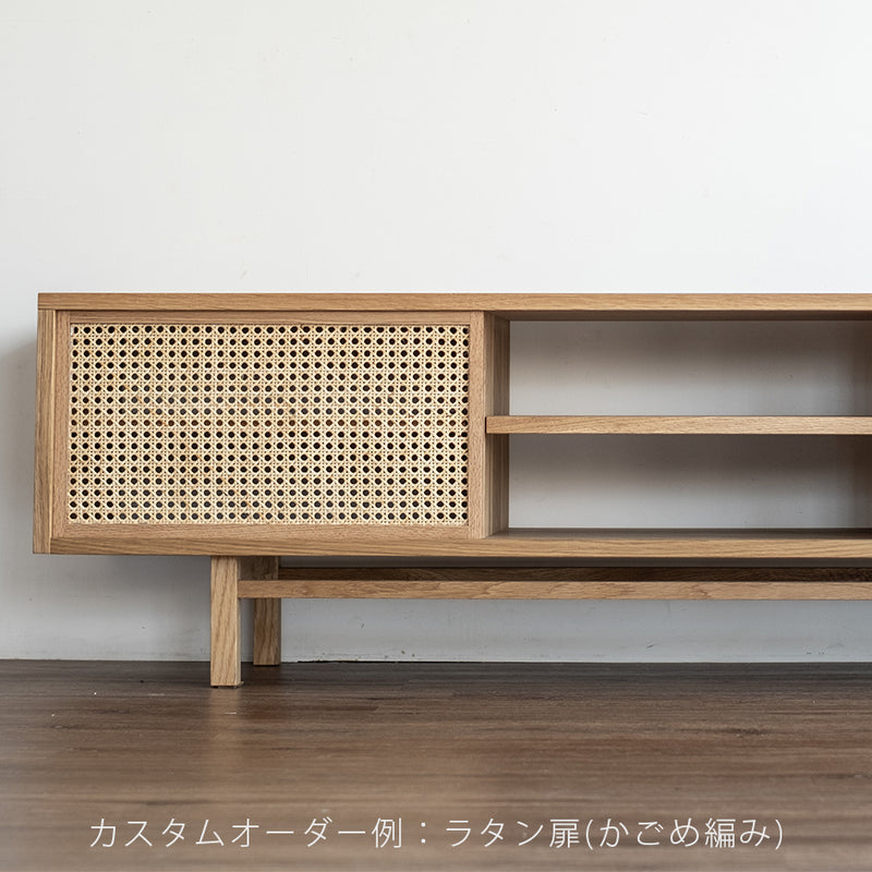 TV Board 1200 | オーク/ウォルナット無垢材 | 北欧家具 北欧