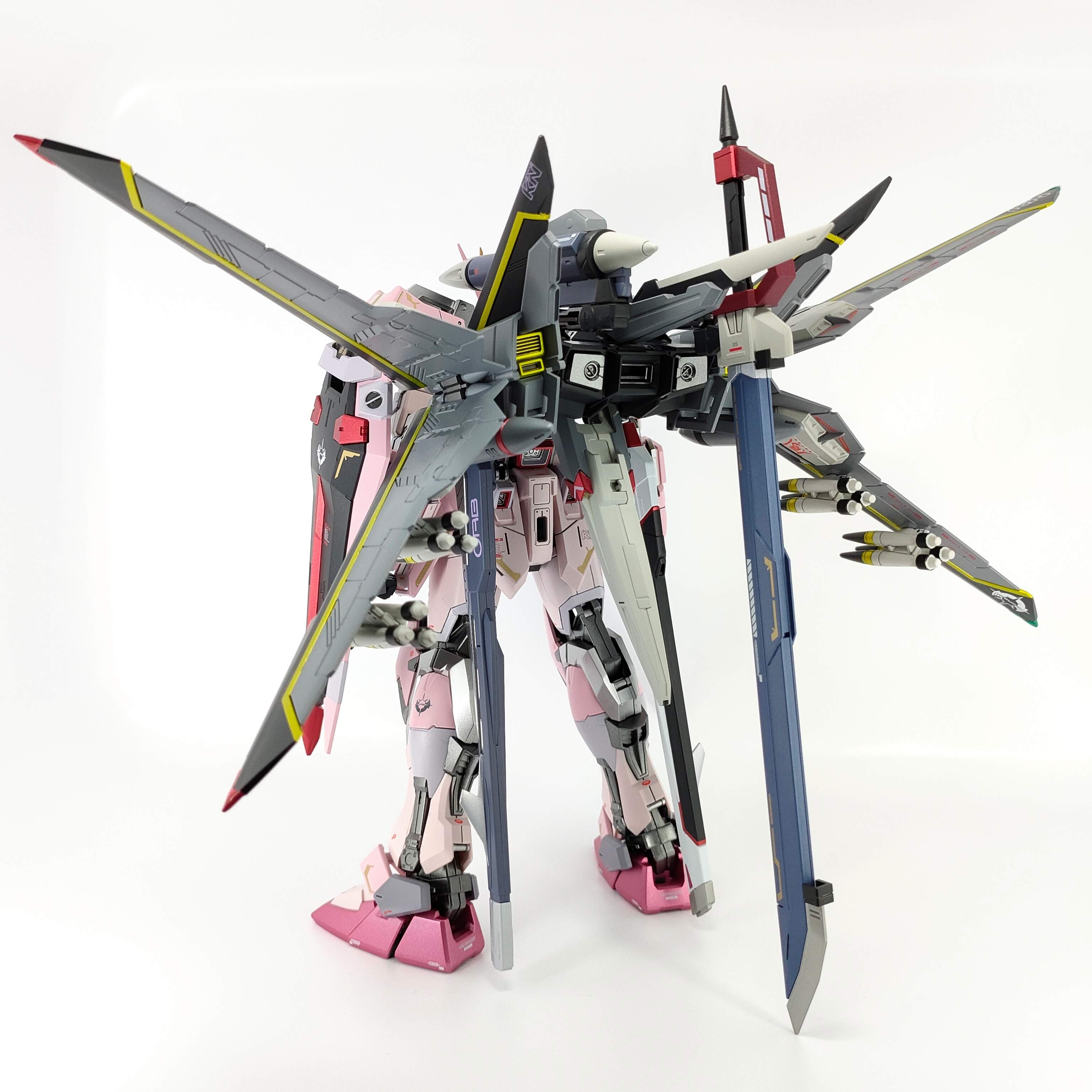 MG ストライクルージュ（オオトリ装備） “METAL BUILD風”｜まぐろんGP