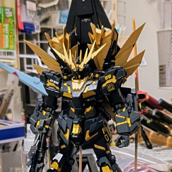 MG ユニコーンガンダム二号機 バンシィ・ノルン｜フロムさんのガンプラ