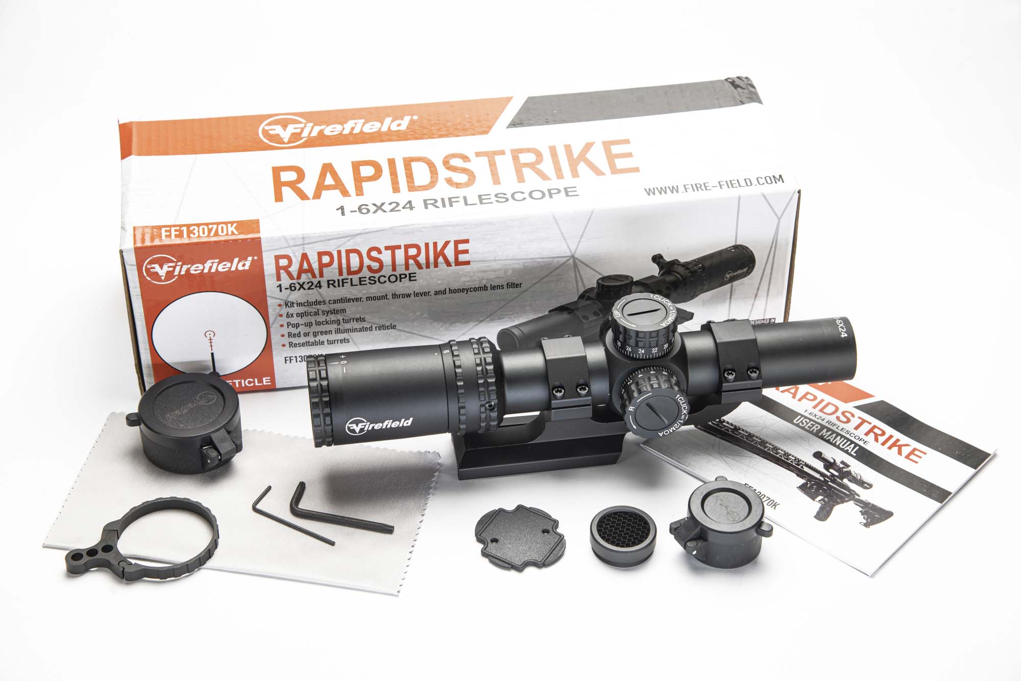 FireField Rapidstrike 1-6x24 riflescope | GUNSweek.com