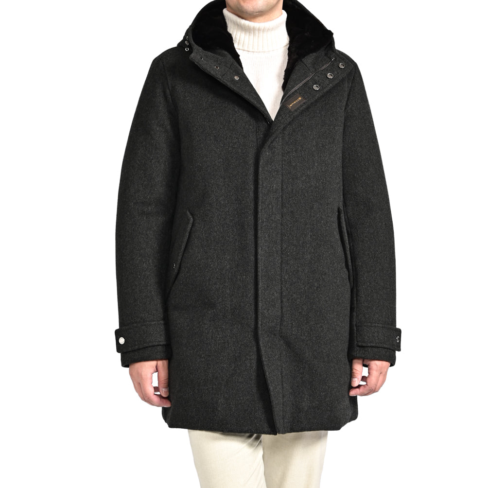 SALE｜MOORER ムーレー / BASSI-CS カシミヤ100% ラビットファー