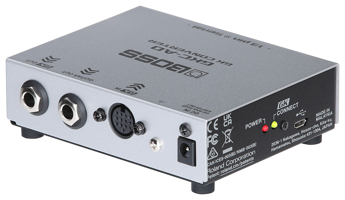 BOSSの次世代型ギター・シンセサイザー・システム“GM-800・GK-5・GKC