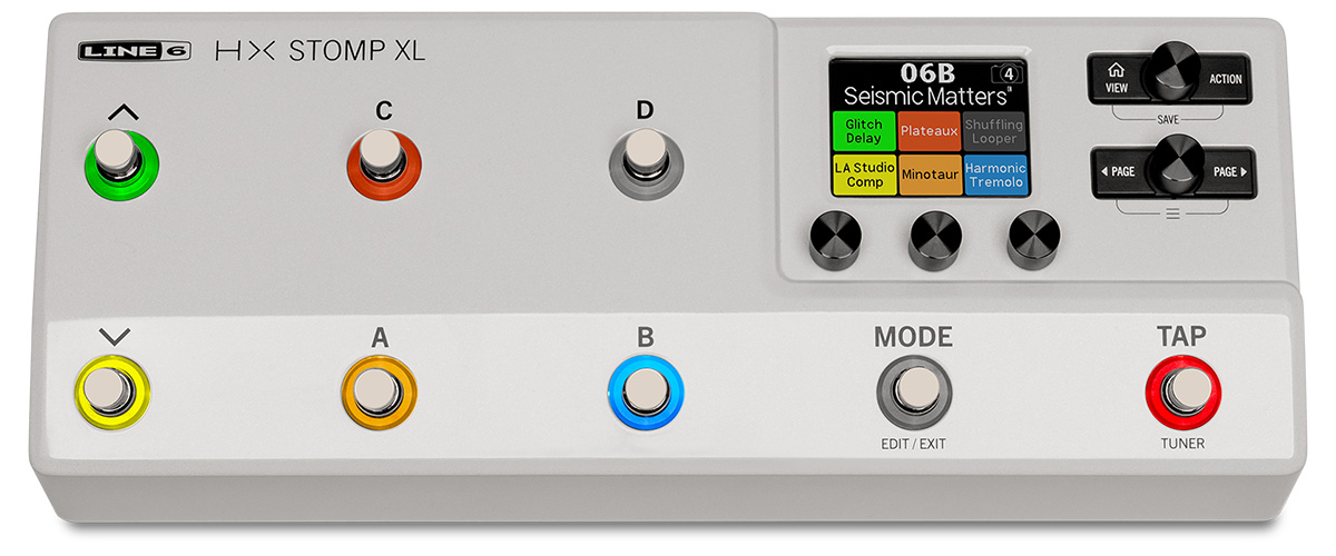 Line 6より、美しいホワイトの筐体を持つHX Stomp XLの限定モデルが