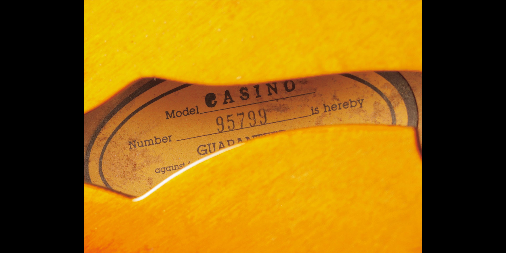 カジノで辿るエピフォンの生産場所と仕様変遷：1987年～ 日本製