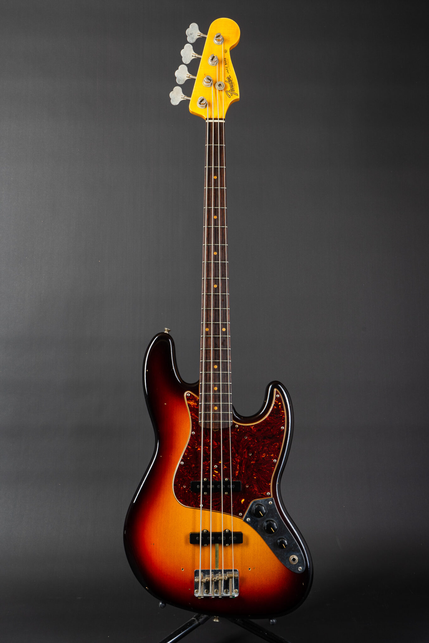 2019 Fender Custom Shop '62 Jazz Bass Journeyman – Sunburst