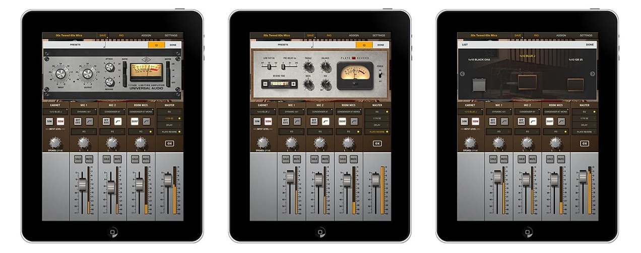 ロードボックス/IR】Universal Audio チューブアンプのスウィート