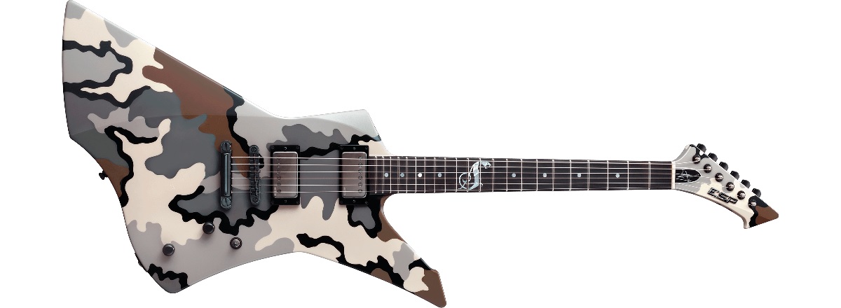 ESP & LTD SNAKEBYTE CAMO｜James Hetfieldのニューモデルが登場