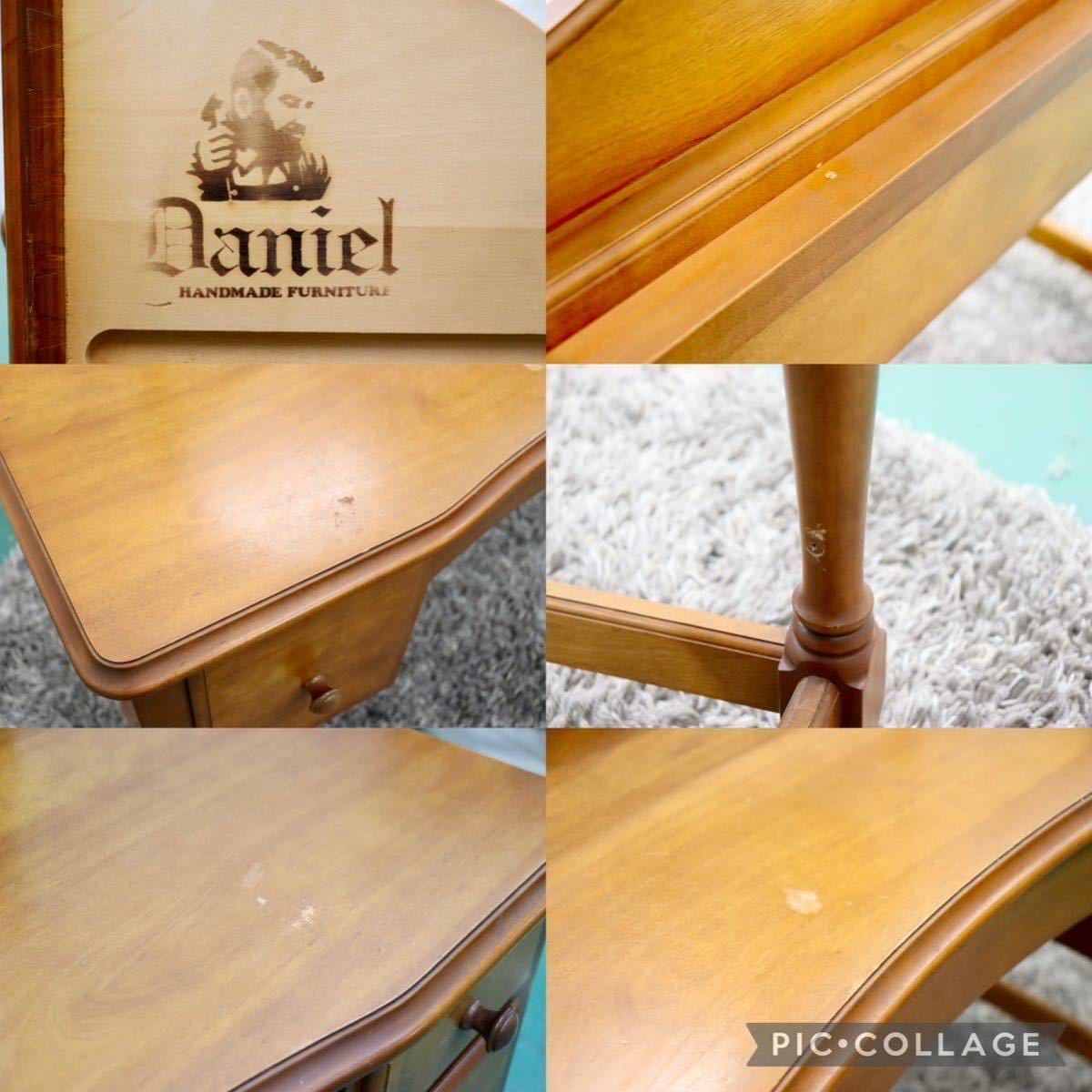 GMFS209○横浜ダニエル / アーリーアメリカン ドレッサー 鏡台 丸型