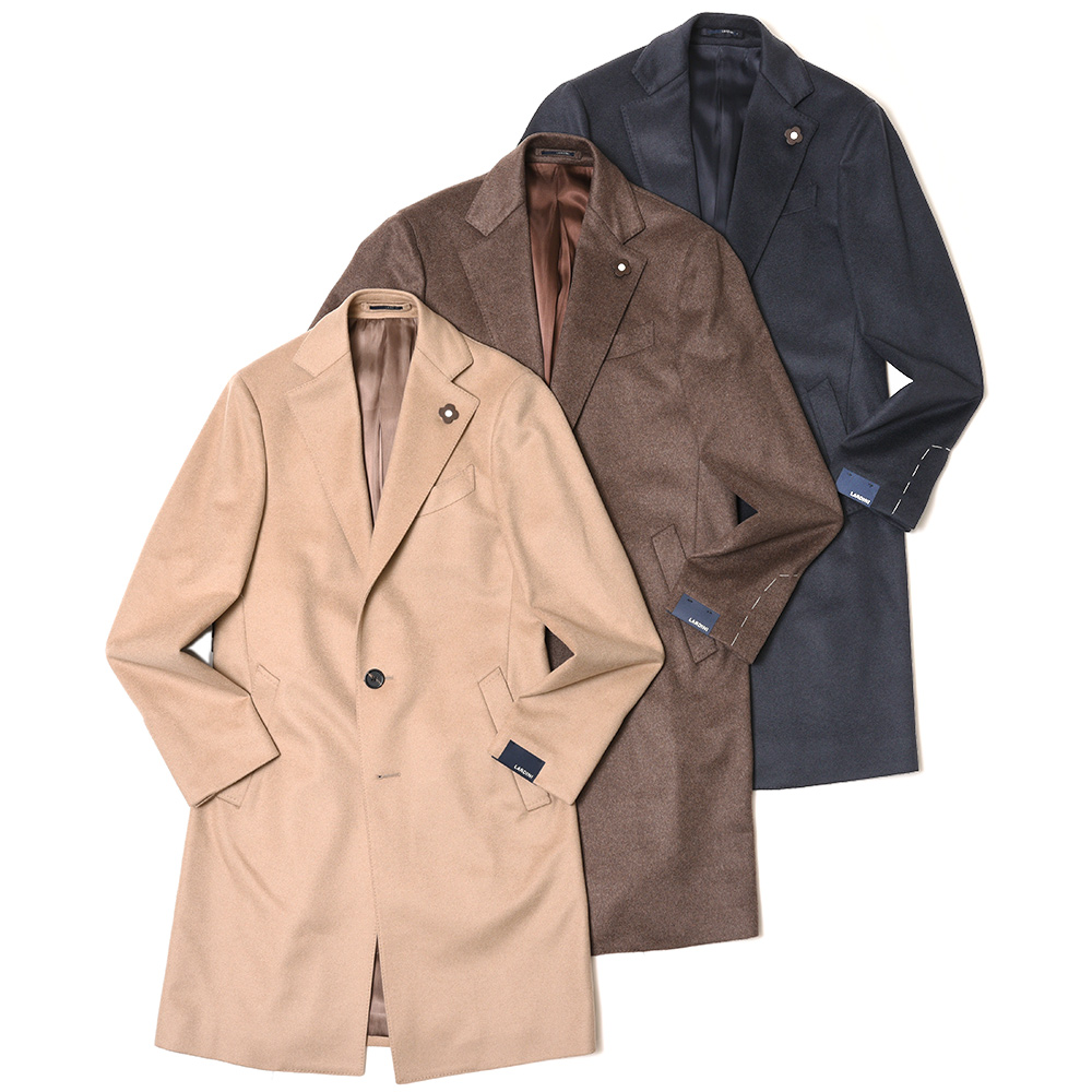 LARDINI（ラルディーニ）サステナブルカシミアフランネルソリッド