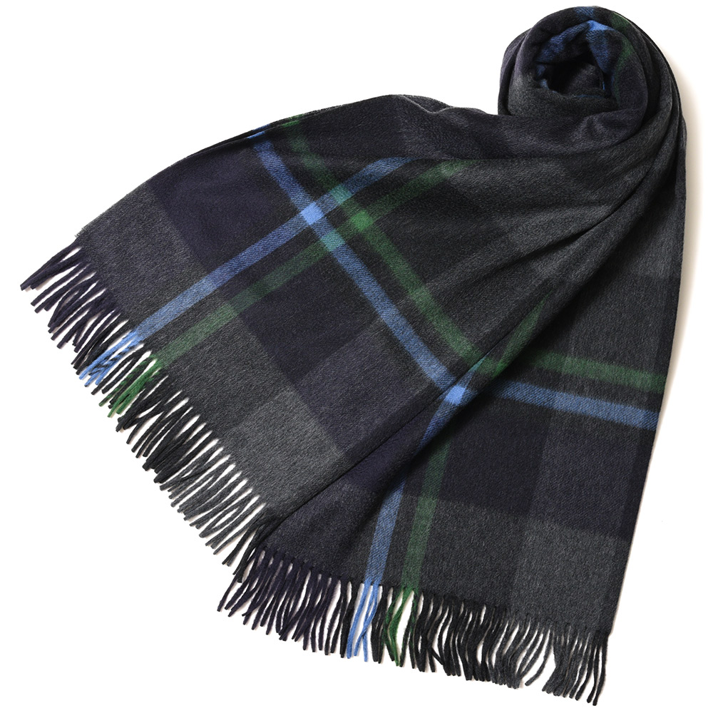 Joshua Ellis（ジョシュア エリス）カシミアタータンチェック大判