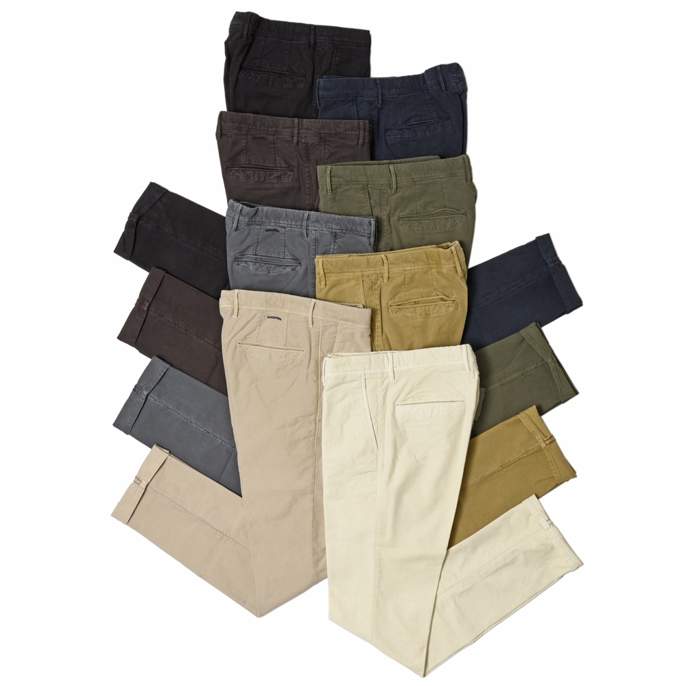 INCOTEX SLACKS（インコテックス スラックス）SLIM FIT ガーメントダイ