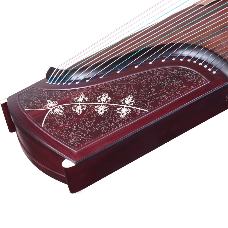 状態良好】三味線地唄中棹花梨丸打胴ハードケース天然皮津軽撥