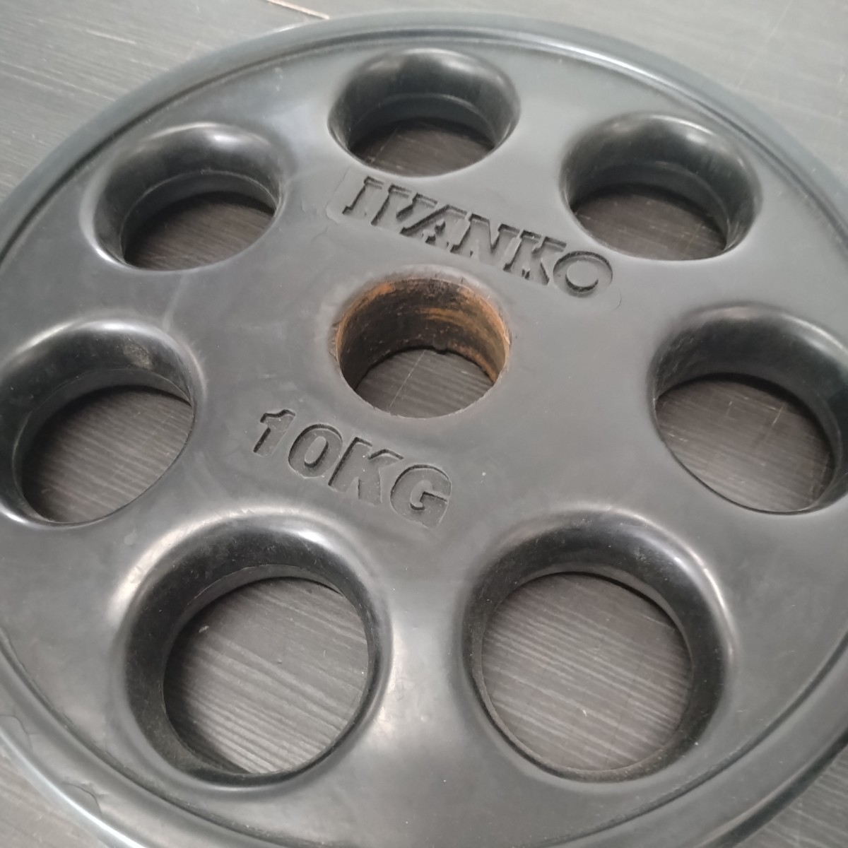 IVANKO(イヴァンコ) ROEZH オリンピックラバーEZプレート 10KG×2枚