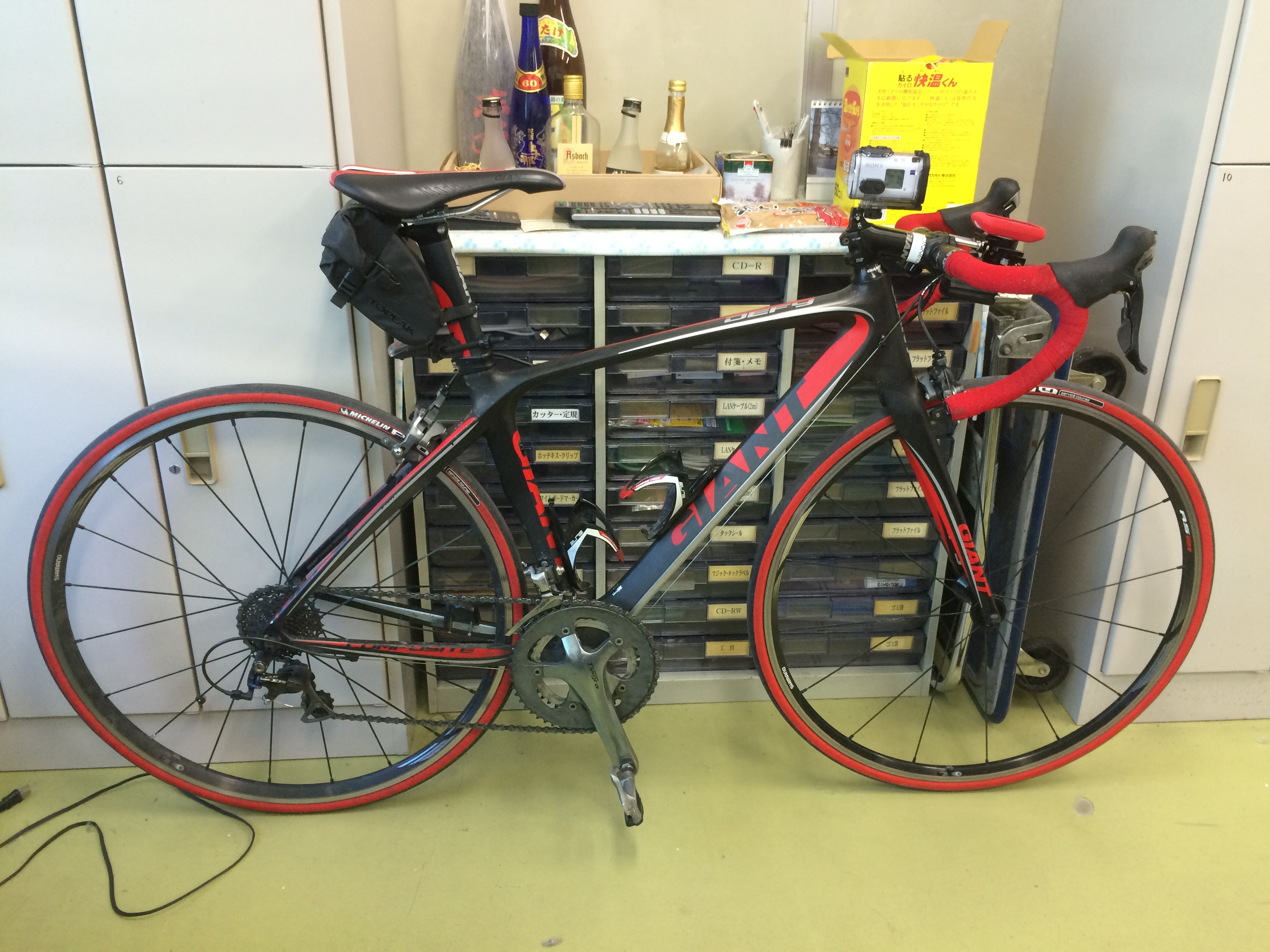 Defy Composite SE 2013を電動Ultegra (Di2) 化 | HC HANAKEN