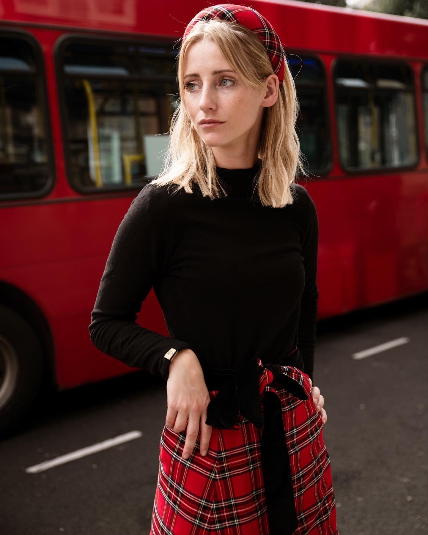 Holly Red Tartan Velvet Reversible Mini Skirt | British Heritage