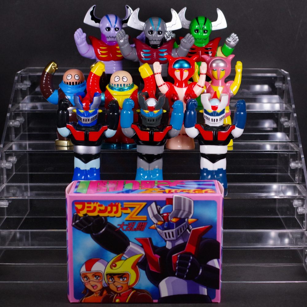 真マジンガーZ マジンガー軍団 ダイオンγ ソフビキット 完成品 真