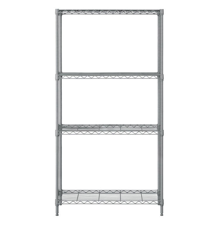 アイリスオーヤマ カラーメタルラック 幅75cm 4段 高さ143cm CMM-75144
