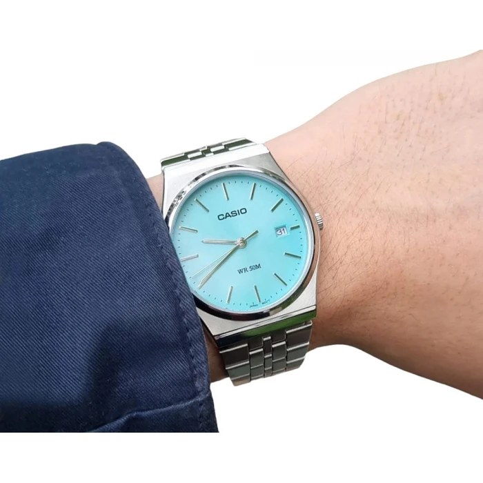 CASIO MMTP-B145D-2A1VEF - ZEGAREK CLASSIC TIFFANY BLUE - HappyTime