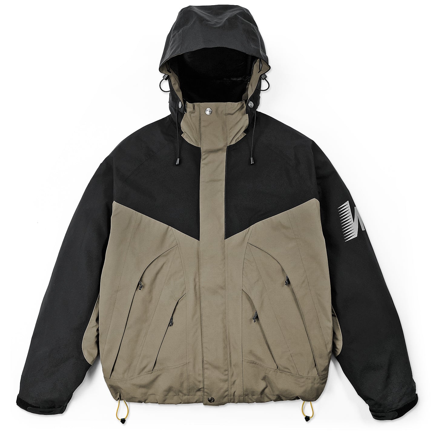 SPORTS 2L JACKET - BEIGE / BLACK – Harlaut Apparel