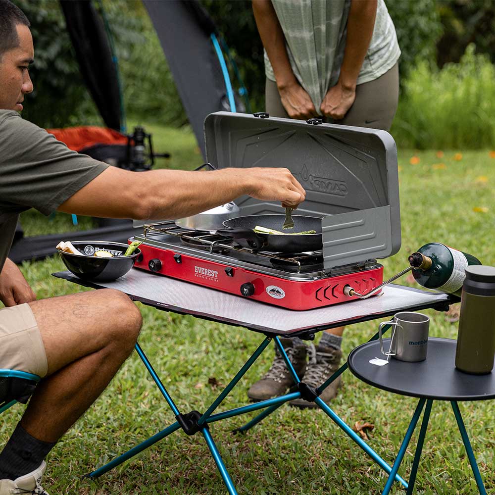 中古美品】Helinoxヘリノックス テーブルワン レッド 正規品・屋外未