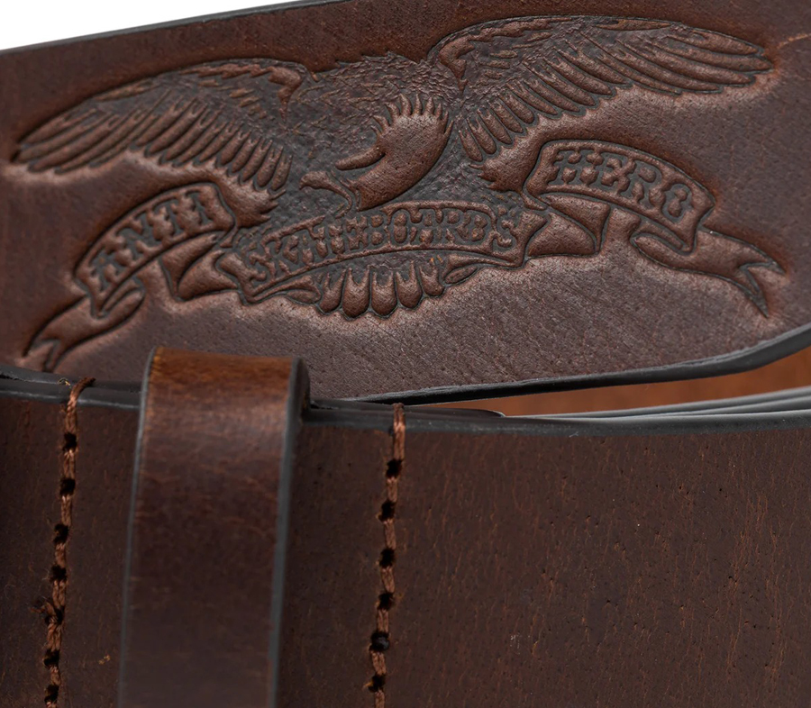ANTI HERO BASIC EAGLE LEATHER BELT レザーベルト ベルト アンチ