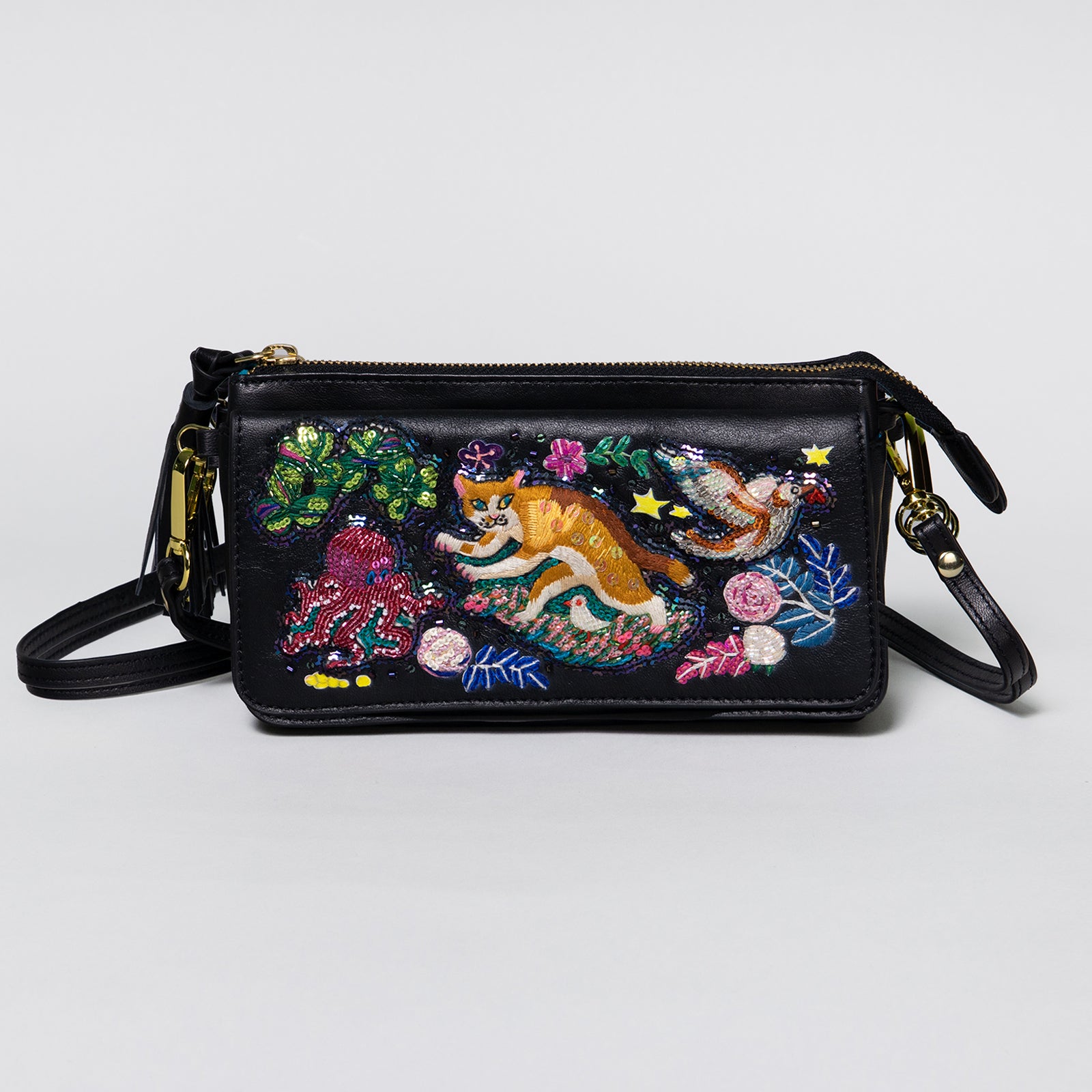 お財布バッグ 草原を逃げるボリス(BK) – ボリス雑貨店